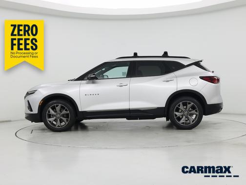 Silver 2019 Chevrolet Blazer RS