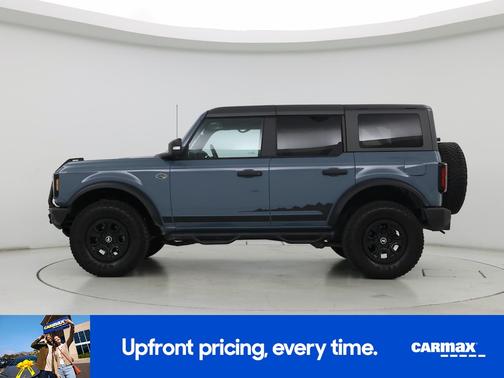 Blue 2022 Ford Bronco Wildtrak