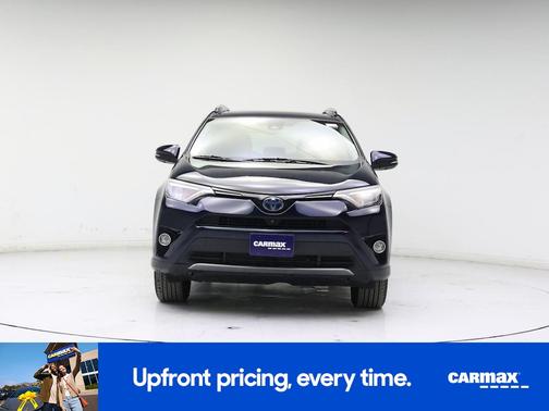 Blue 2018 Toyota RAV4 Hybrid Limited