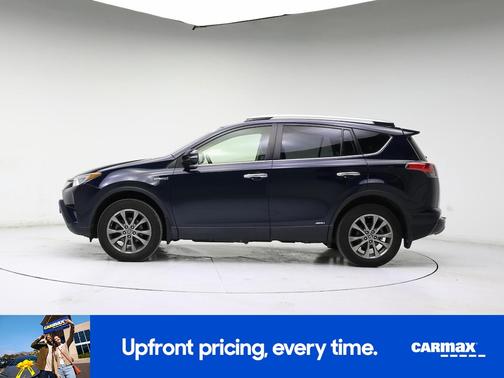 Blue 2018 Toyota RAV4 Hybrid Limited