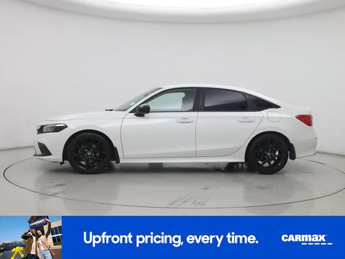 White 2022 Honda Civic Sport
