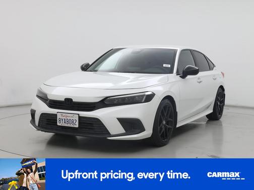 White 2022 Honda Civic Sport