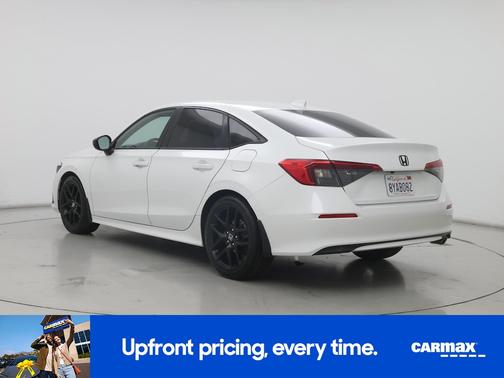 White 2022 Honda Civic Sport
