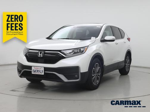 White 2021 Honda CR-V EX