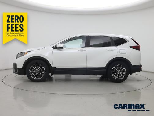 White 2021 Honda CR-V EX