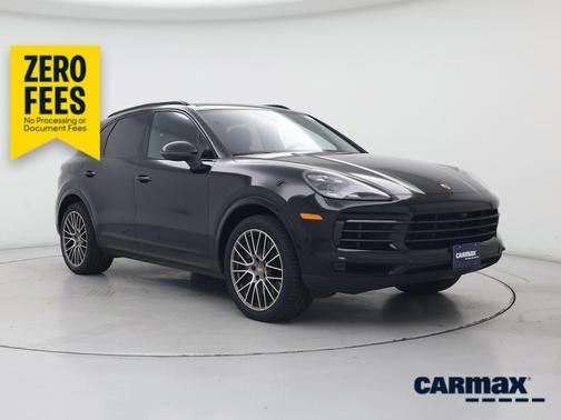 Black 2023 Porsche Cayenne S Platinum