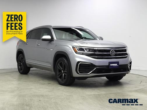 Silver 2021 Volkswagen Atlas Cross Sport SE R-Line