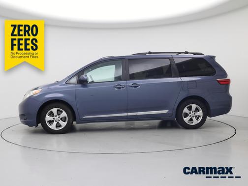 Blue 2017 Toyota Sienna LE