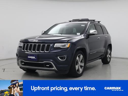 Blue 2015 Jeep Grand Cherokee Overland