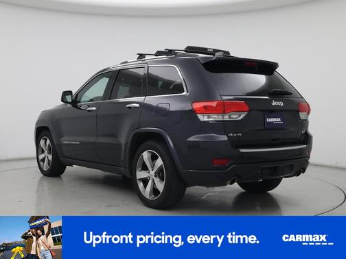 Blue 2015 Jeep Grand Cherokee Overland