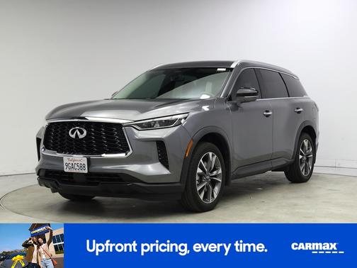 Gray 2023 INFINITI QX60 Luxe
