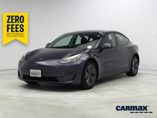 Gray 2022 Tesla Model 3 Long Range