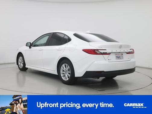 White 2025 Toyota Camry LE