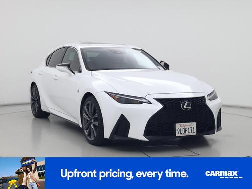 White 2024 Lexus IS 350 F-Sport