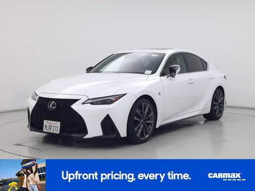 White 2024 Lexus IS 350 F-Sport
