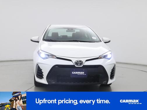 White 2018 Toyota Corolla SE