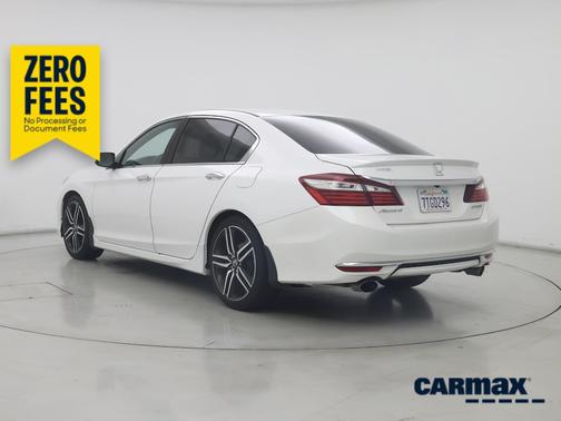 White 2016 Honda Accord Sport