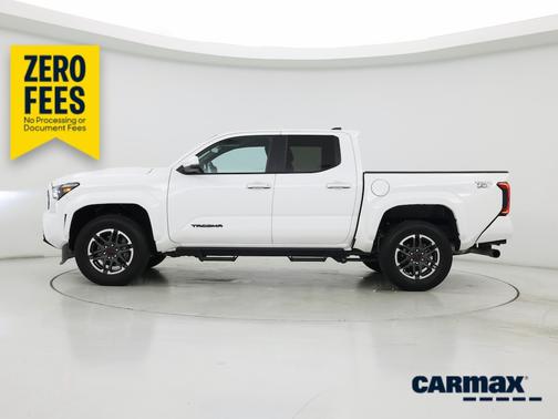 White 2024 Toyota Tacoma TRD Sport
