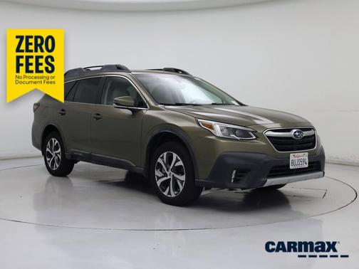 Green 2021 Subaru Outback Limited