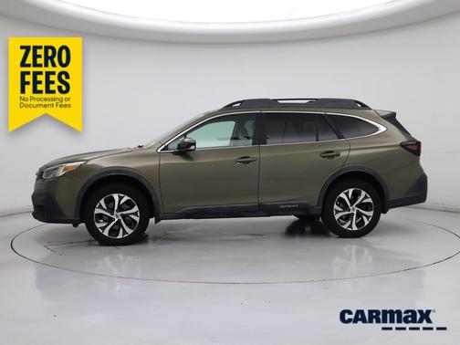Green 2021 Subaru Outback Limited