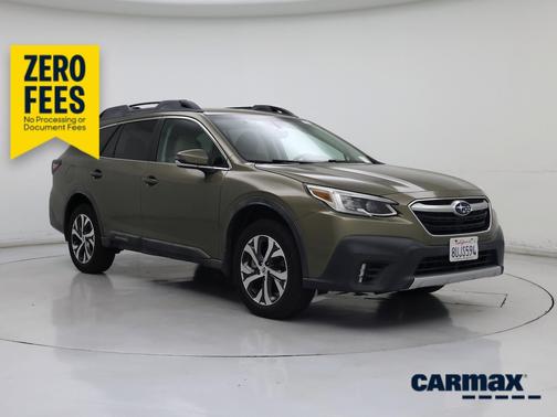Green 2021 Subaru Outback Limited