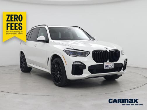 White 2020 BMW X5 M50i