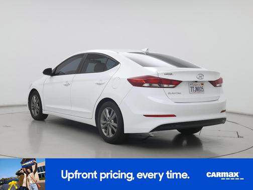 White 2017 Hyundai ELANTRA SE