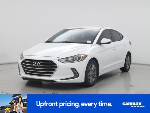 White 2017 Hyundai ELANTRA SE