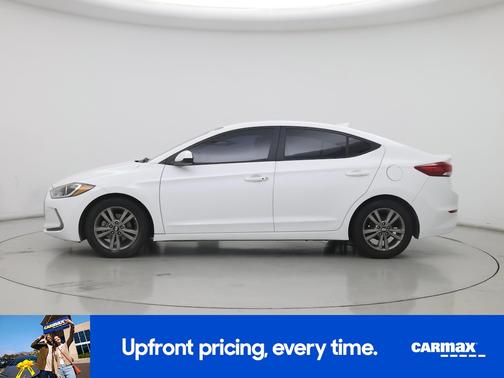 White 2017 Hyundai ELANTRA SE