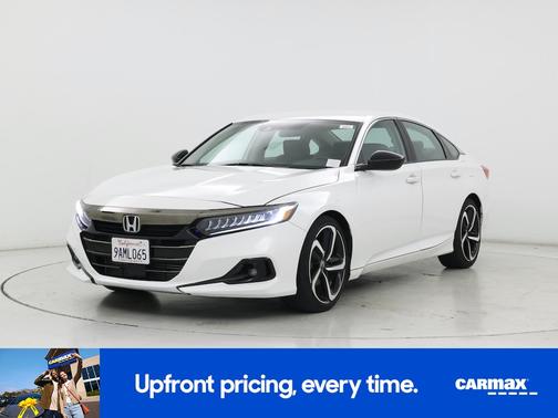 White 2022 Honda Accord Sport SE