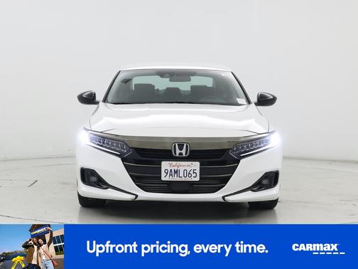 White 2022 Honda Accord Sport SE