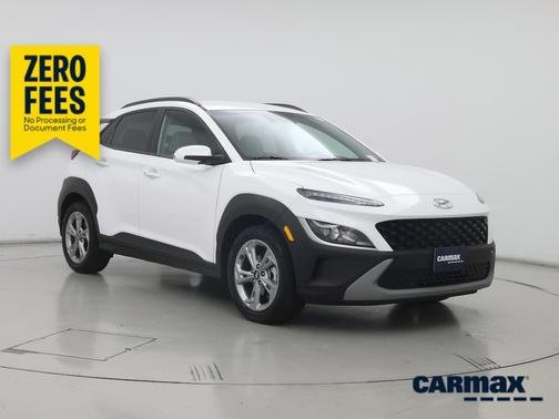 White 2023 Hyundai KONA SEL