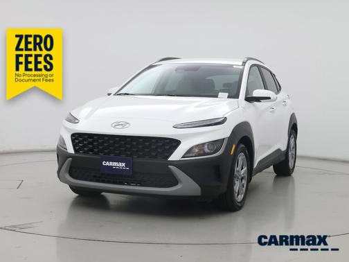 White 2023 Hyundai KONA SEL