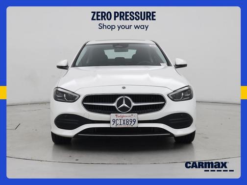 White 2022 Mercedes-Benz C-Class