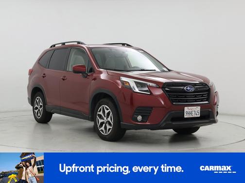 Red 2023 Subaru Forester Premium