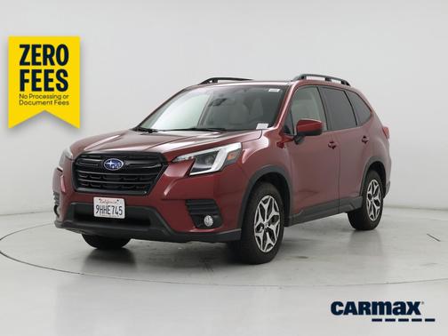 Red 2023 Subaru Forester Premium