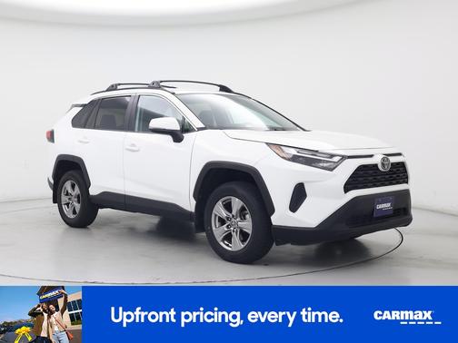 White 2023 Toyota RAV4 XLE