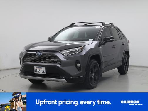 Gray 2021 Toyota RAV4 Hybrid XSE