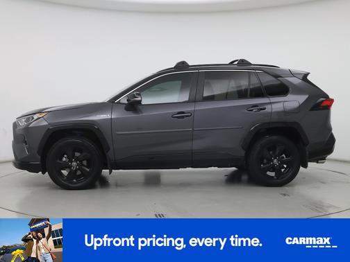 Gray 2021 Toyota RAV4 Hybrid XSE