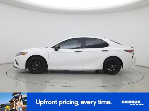 White 2020 Toyota Camry SE Night Shade