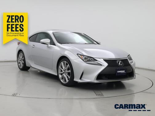 Silver 2015 Lexus RC 350