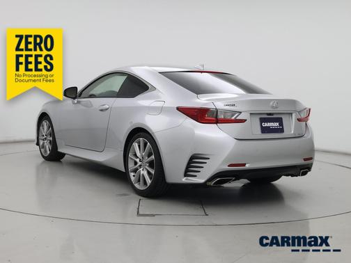 Silver 2015 Lexus RC 350