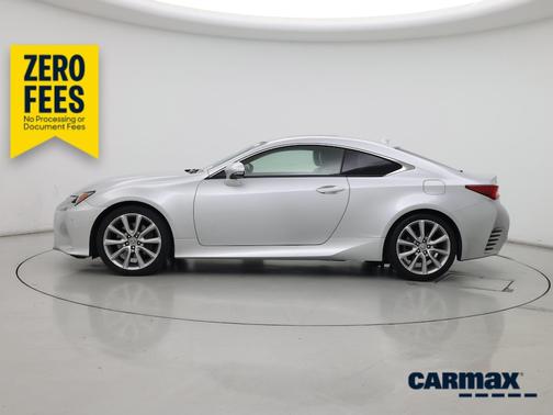 Silver 2015 Lexus RC 350
