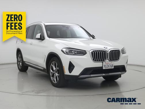 White 2023 BMW X3 sDrive30i