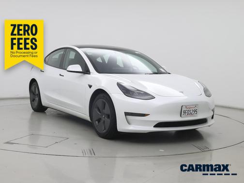 White 2023 Tesla Model 3