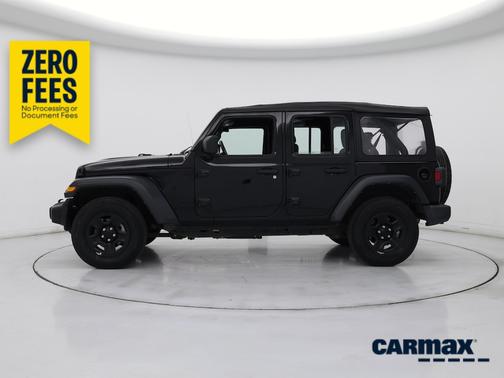 Black 2023 Jeep Wrangler Unlimited Sport