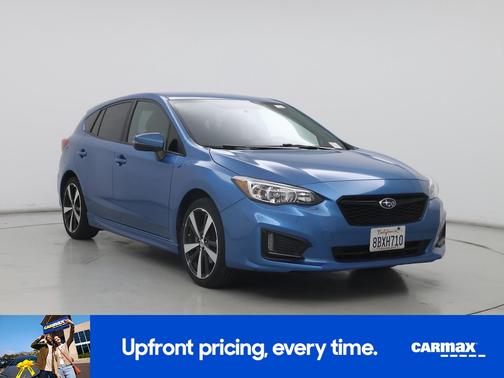 Blue 2017 Subaru Impreza Sport