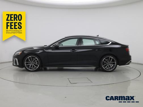 Black 2023 Audi A5 Sportback S-Line Premium