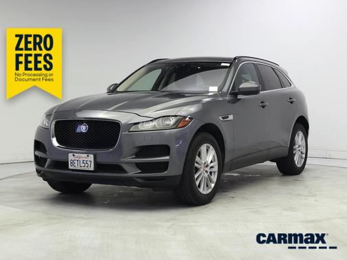 Gray 2019 Jaguar F-PACE 30t Prestige