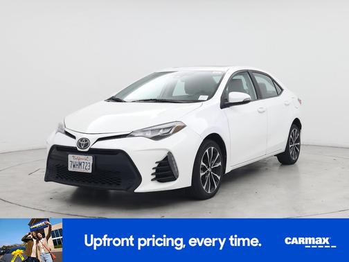 White 2017 Toyota Corolla SE